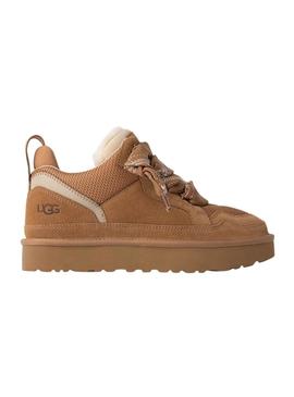 Sapatilhas UGG Lowmel camel para mulher.