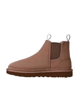 Botas UGG Neumel marrom chelsea para homem.