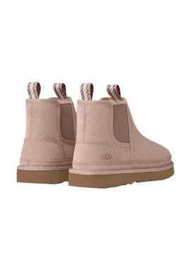 Botas UGG Neumel marrom chelsea para homem.