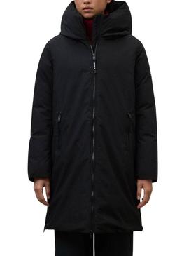 Casaco Ecoalf Mati preto para mulher