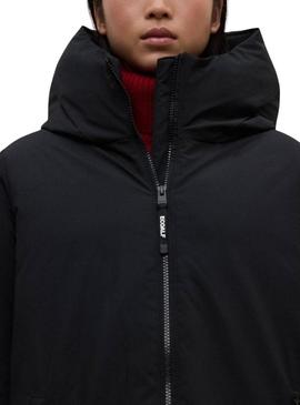 Casaco Ecoalf Mati preto para mulher
