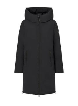 Casaco Ecoalf Mati preto para mulher
