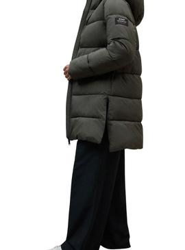 Casaco acolchoado Ecoalf Marangu verde para mulher
