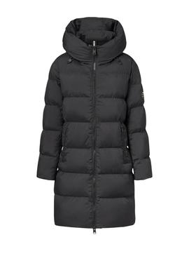 Casaco Ecoalf acolchoado Manlie preto para mulher