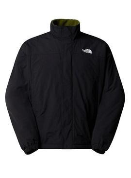 Casaco polar reversível The North Face Yumiori verde para homem.
