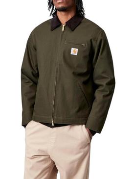 Jaqueta Carhartt Detroit verde para homem.