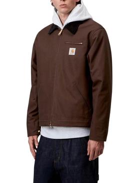 Jaqueta Carhartt Detroit marrom para homens
