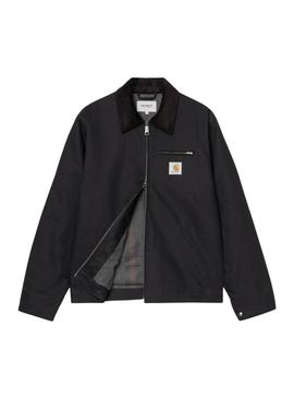 Jaqueta Carhartt Detroit preta para homem.