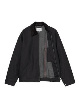 Jaqueta Carhartt Detroit preta para homem.