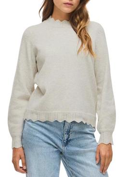 Camisola bege Vinikolina para mulher