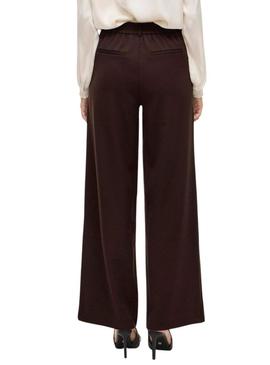 Calça Vila Vivarone marrom para mulher