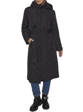 Casaco acolchoado Vila Vikante Quilted preto para mulher