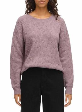 Camisola Vila Vilassia malva para mulher
