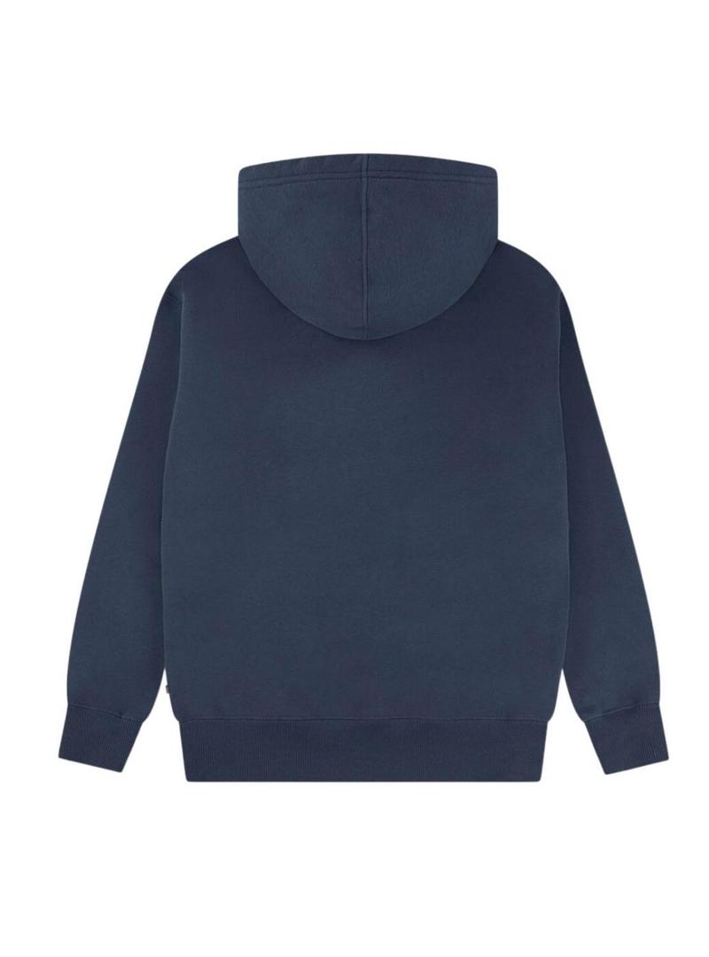 Moletom Levis Cutoff azul para criança