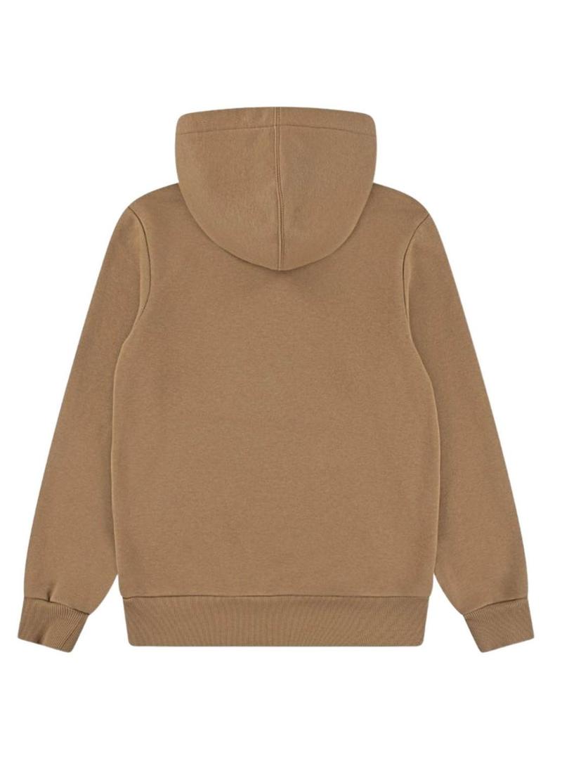 Moletom Levis Batwing bege para criança.