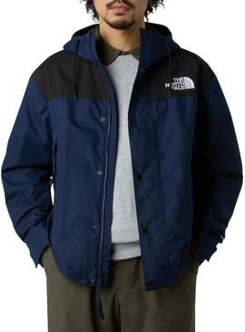 Corta-vento The North Face Reign On azul e preto para homem.