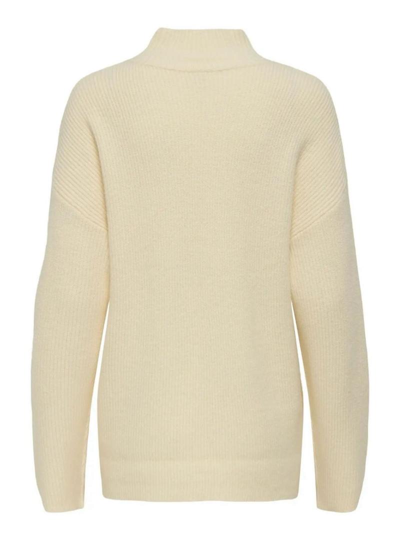 Camisa Only Katia bege para mulher.