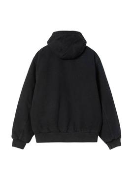 Jaqueta Carhartt Active preta para homem.