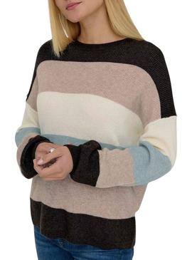 Camisola multicolor Only Latia para mulher.