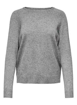 Camisola Only Lesly cinza para mulher