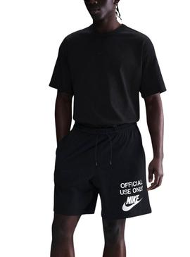 Bermuda Nike Club preto para homem