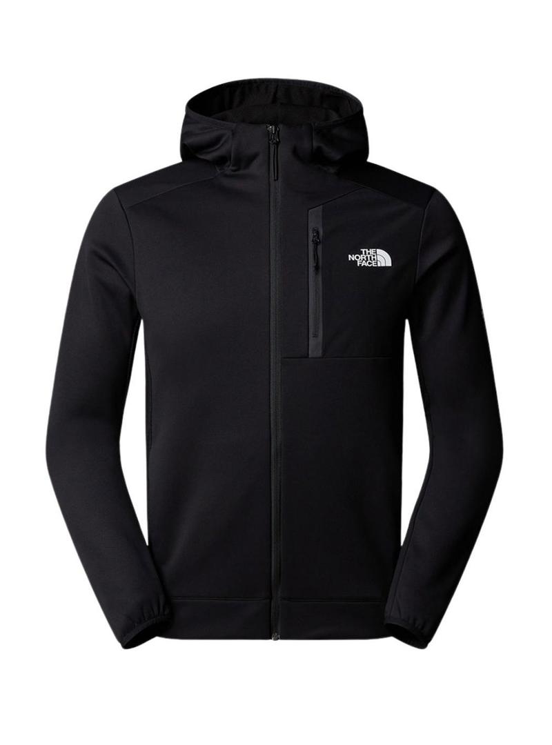 Jaqueta The North Face Mountain preta para homens.