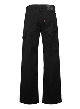 Calça Levis 555 Carpenter preta para criança.