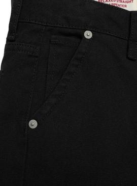 Calça Levis 555 Carpenter preta para criança.