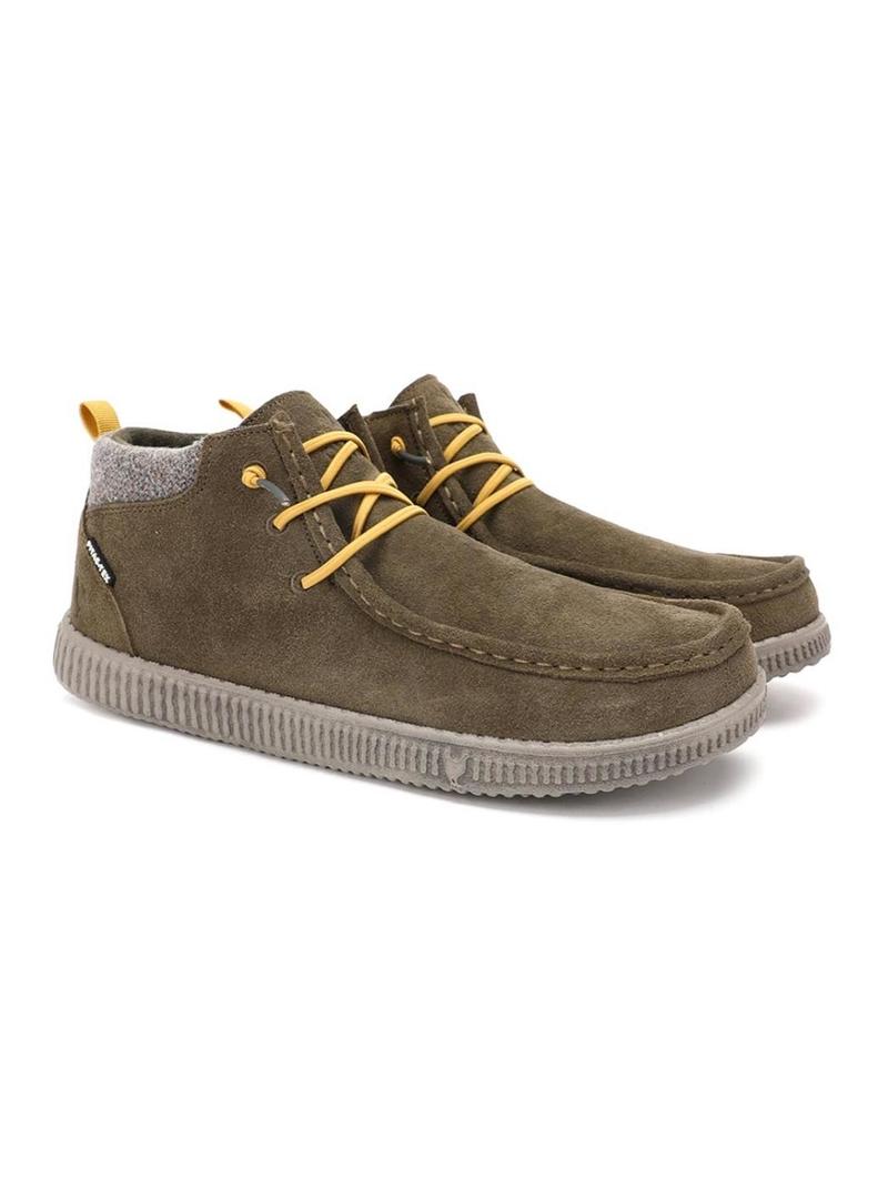 Botas Walkin Pitas Bob verde para homens.
