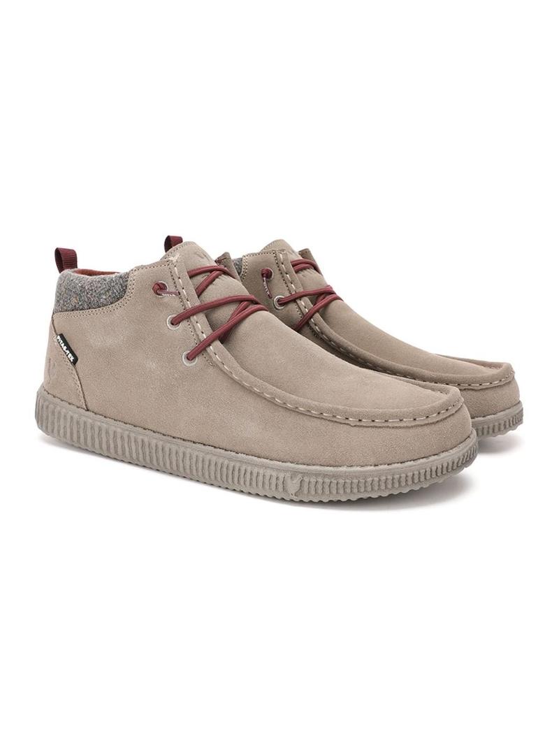 Botas Walkin Pitas Bob bege para homens