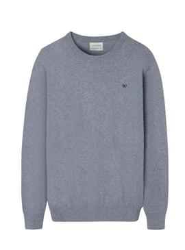 Camisola básica cinza Silbon para homem