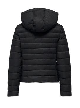 Casaco acolchoado Only Tahia preto para mulher