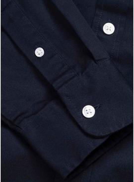 Camisa Carhartt WIP Madison azul marinho para homem