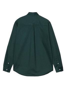 Camisa Carhartt WIP Madison verde para homem.