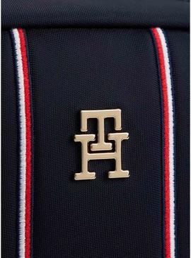 Bolsa transversal Tommy Hilfiger Popette corp azul marino para mujer