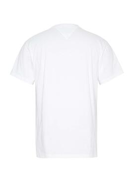 T-Shirt Tommy Jeans Essential Round Branco
