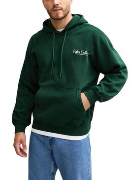 Moletom Only and Sons Park Gallery verde para homem.