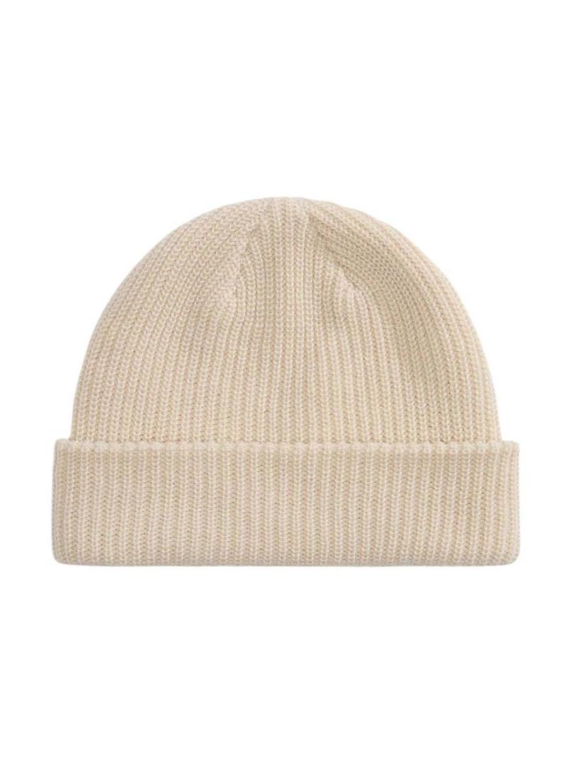 Touca Vans Basic Cuff bege para homem e mulher.