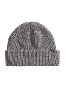 Touca Vans Basic Cuff cinza para homem e mulher