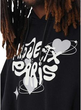 Moletom Project x Paris Heart preto para homem