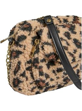 Bolsa Pieces Aina leopardo para mulher