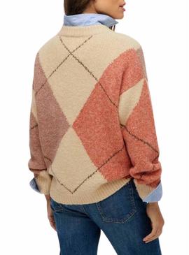 Camisola Superdry Argyle Multicolor para mulher.