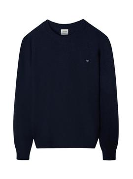 Camisola Silbon Warm azul marinho para homem.