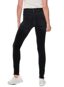 Jeans Only Preto blush Mulher
