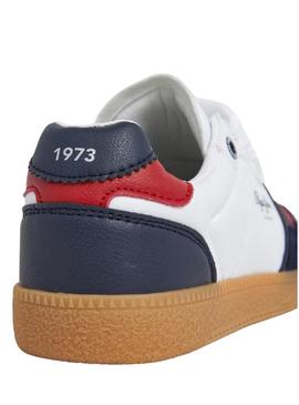 Sapatilhas Pepe Jeans Ball One branco para menino