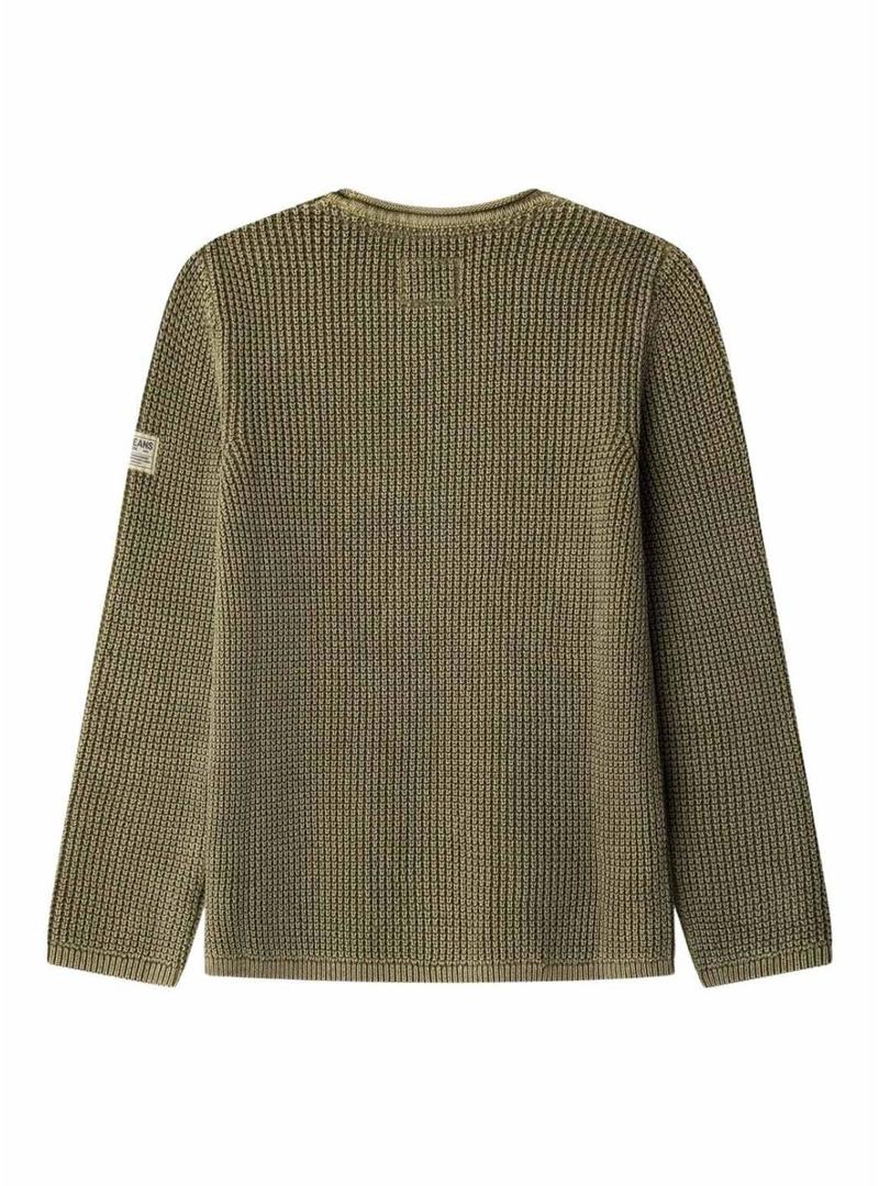 Camisola Pepe Jeans Talton verde para menino