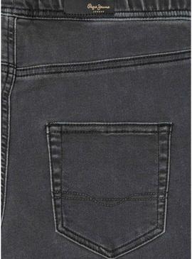 Calça Pepe Jeans Archie preta para menino.