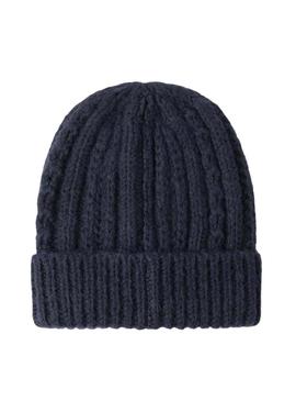 Touca Pepe Jeans Skyler azul marinho para menina