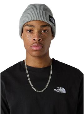Touca The North Face Salty Lined cinza para homem.