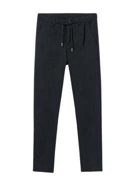 Calça Mayoral Ponto Smart preta para menino.